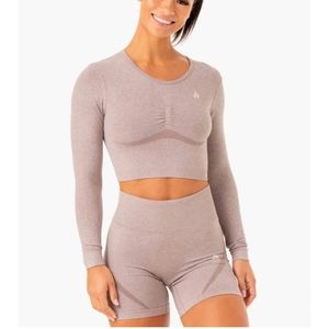 NWT RYDERWEAR sculpt seamless long sleeve tee